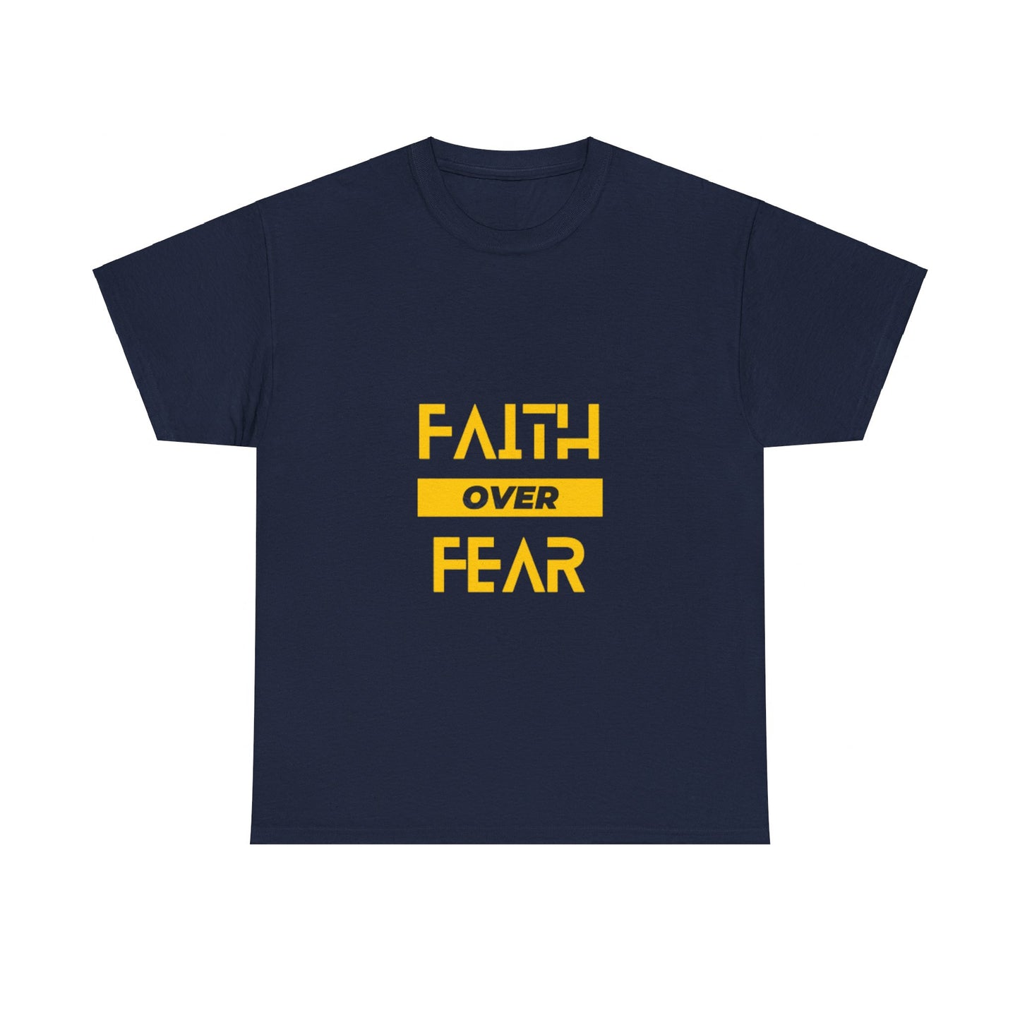 Faith Over Fear Unisex Heavy Cotton Tee