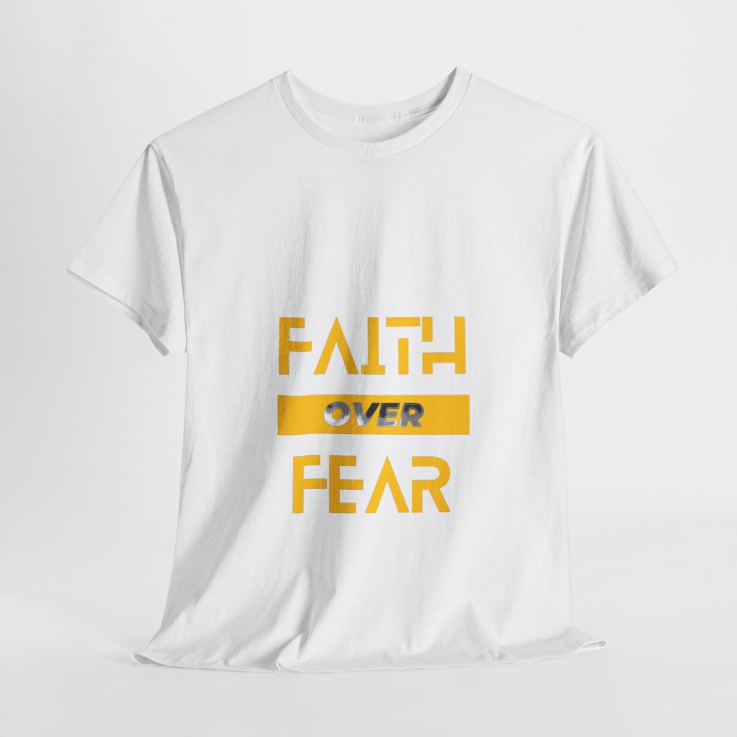 Faith Over Fear Unisex Heavy Cotton Tee