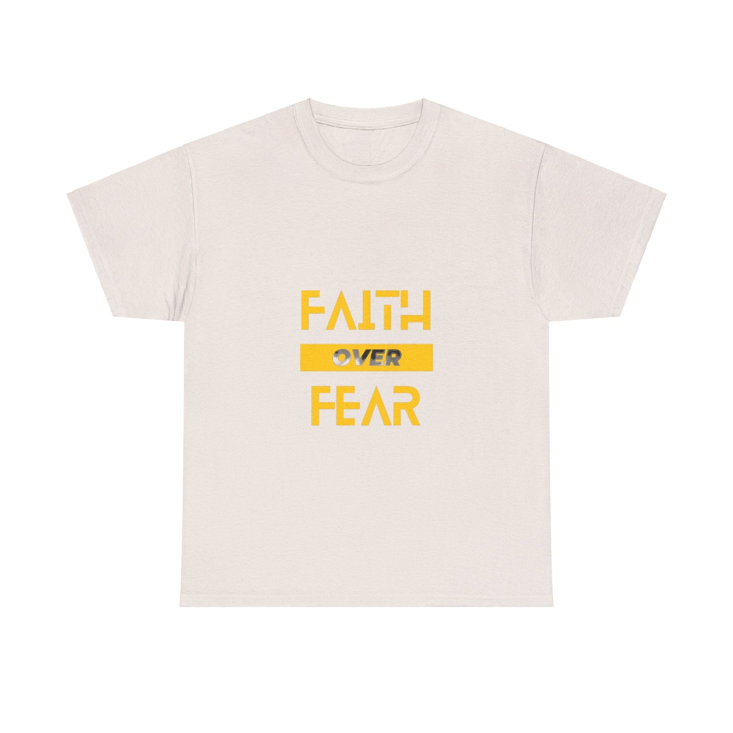 Faith Over Fear Unisex Heavy Cotton Tee