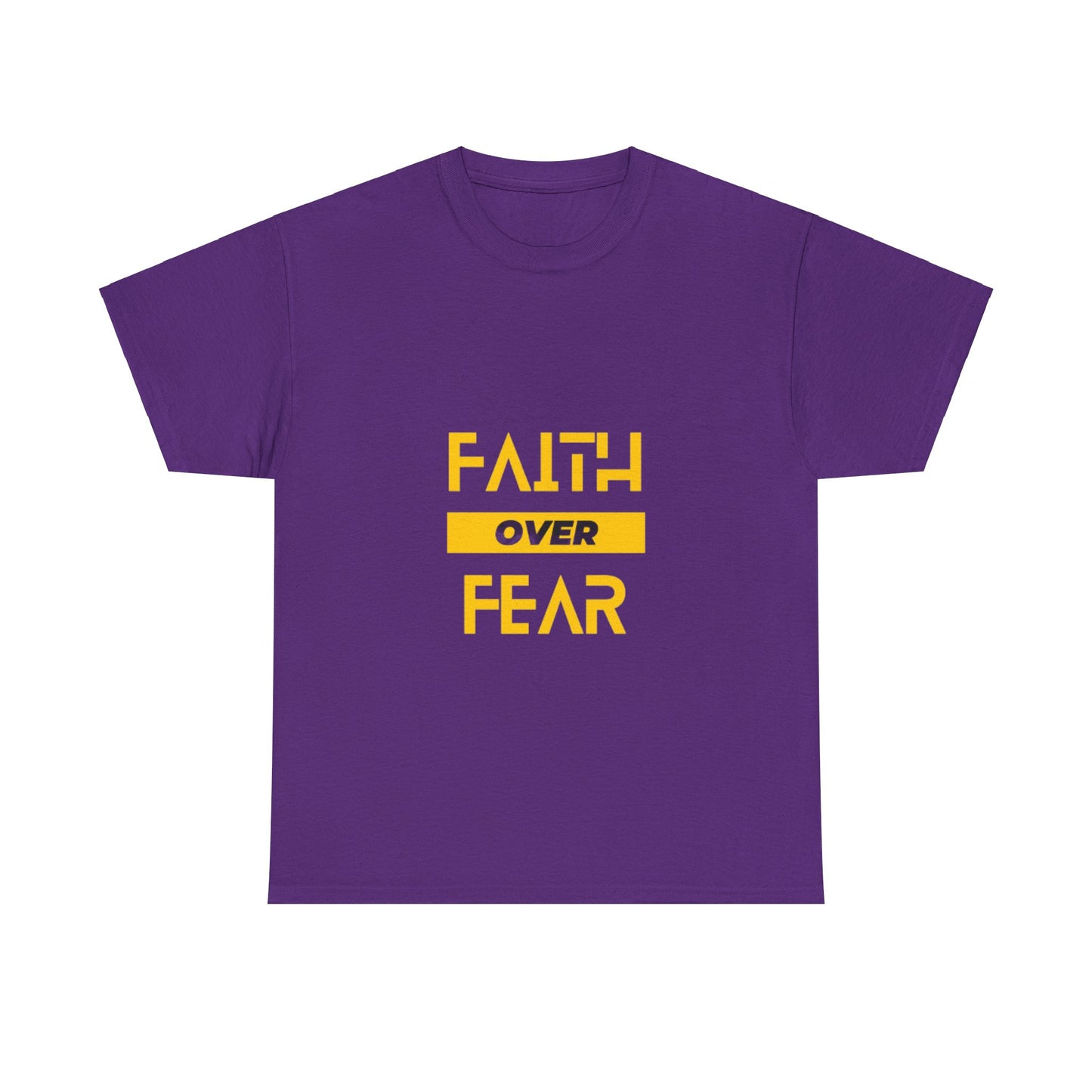 Faith Over Fear Unisex Heavy Cotton Tee