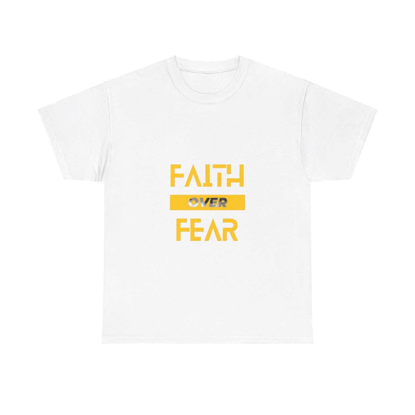 Faith Over Fear Unisex Heavy Cotton Tee