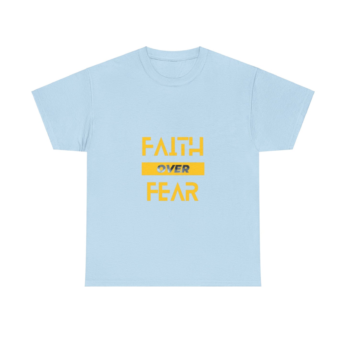 Faith Over Fear Unisex Heavy Cotton Tee