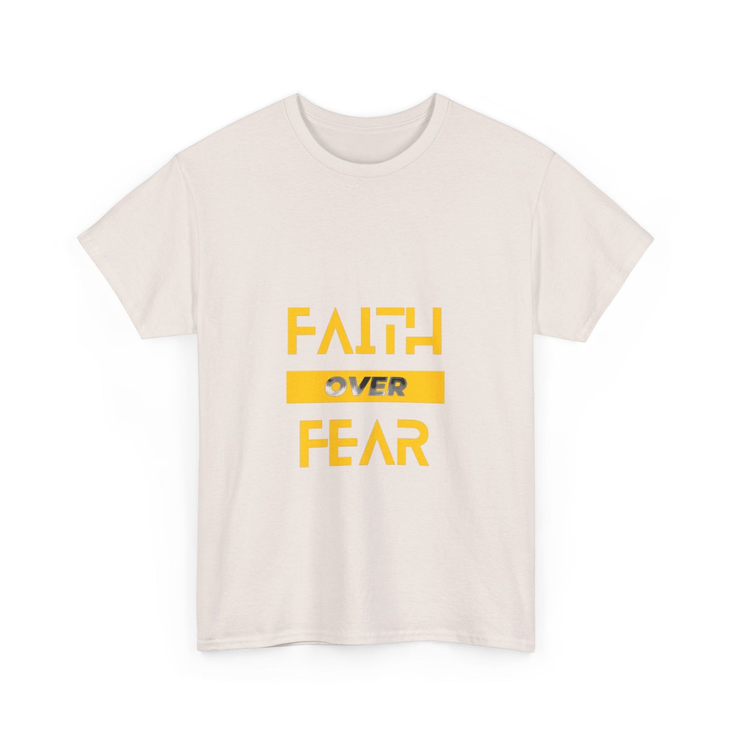 Faith Over Fear Unisex Heavy Cotton Tee