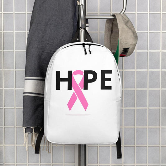 Breast Cancer Minimalist Backpack (Hope) - Blacktree Marketplace